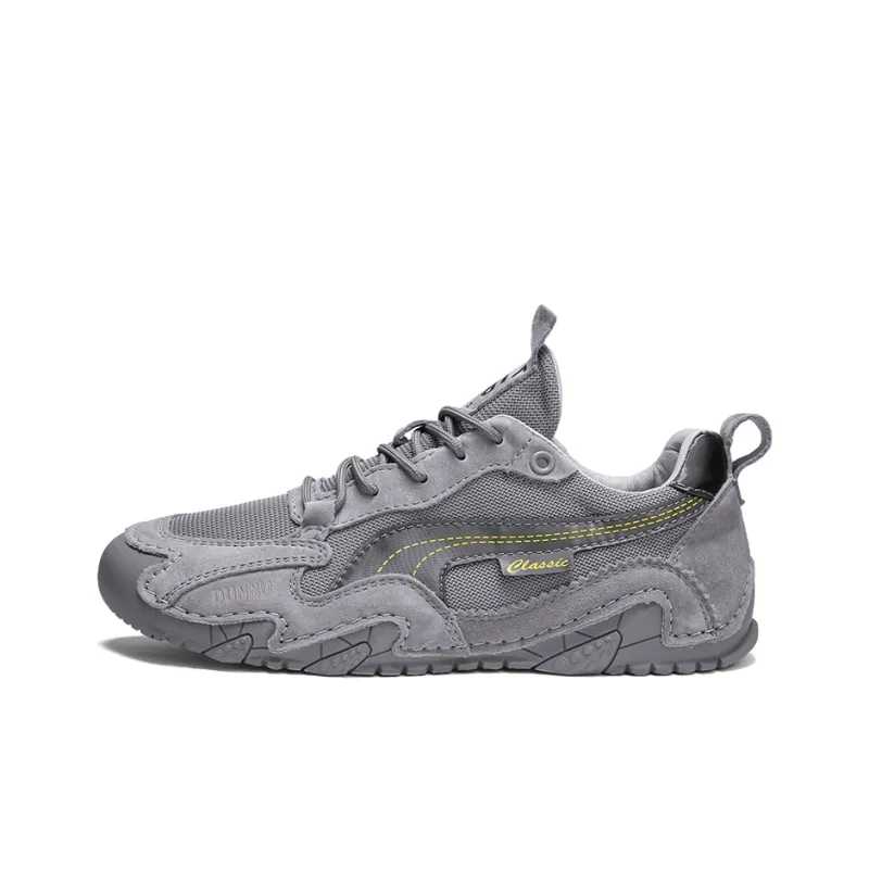Dunnu Abrasion Resistant Cushioning Height Increasing Low Top Casual Shoes Men's-4