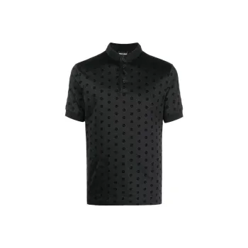 EMPORIO ARMANI Polo Shirts Men Black