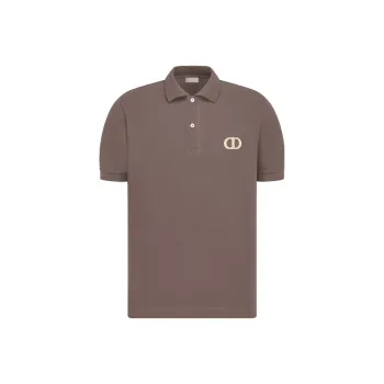 DIOR Polo Shirts Men Brown