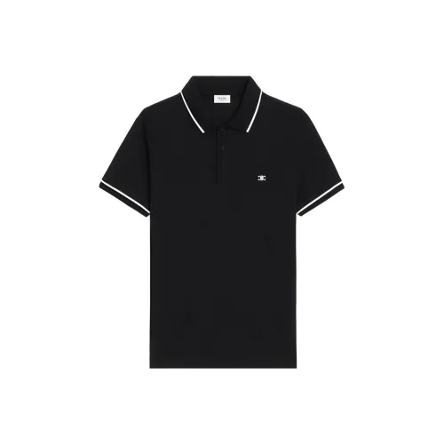 CELINE Classic Polo Shirt In Cotton Piqué