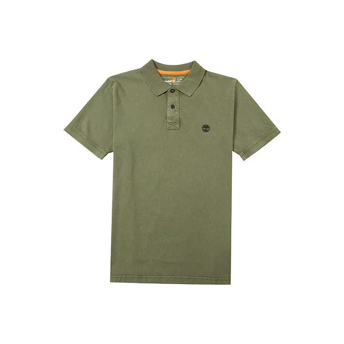 Timberland Polo Shirt Men's Kassel Green-0