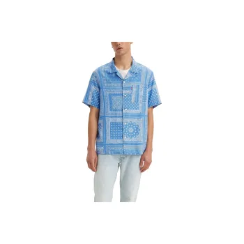 Levis Shirts Men Sky Blue