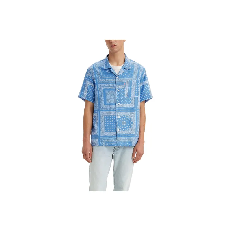 Levis Shirts Men Sky Blue-0