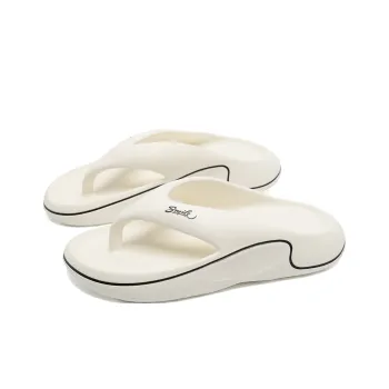 OAOQ EVA Quiet Abrasion Resistant Slip Resistant Quick Dry Flip Flops Unisex
