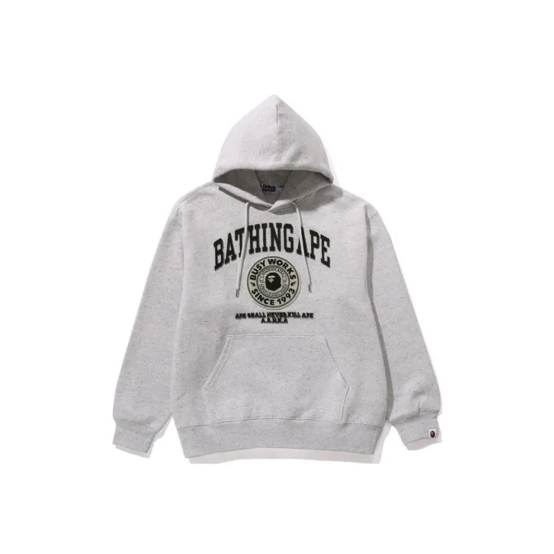 Bape College Graphic Pullover Hoodie-0