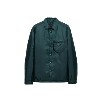 PRADA Shirts Men Dark Green