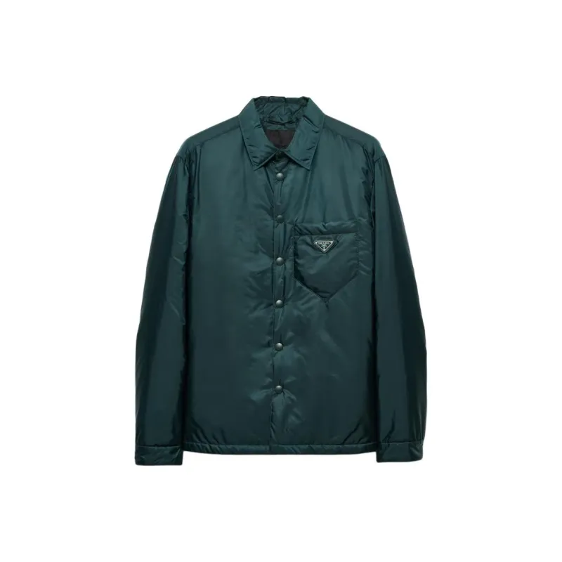 PRADA Shirts Men Dark Green-0