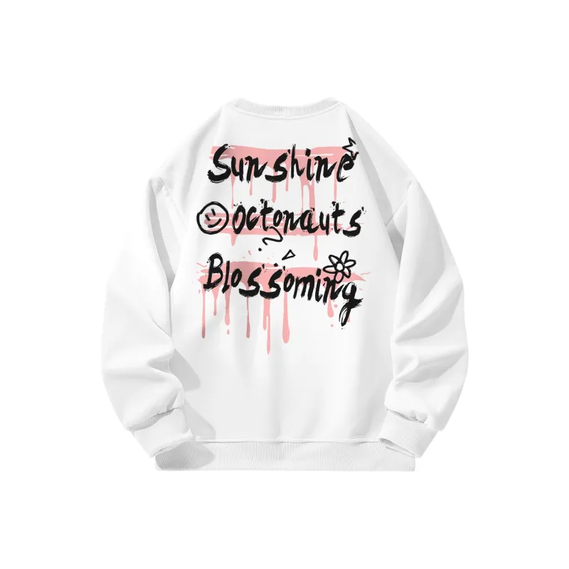 Small Columns Under The Sea Sweatshirt Unisex-0