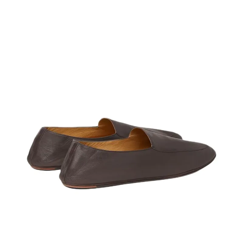 Loro Piana Anton Walk Casual Shoes Men's Mocha-3