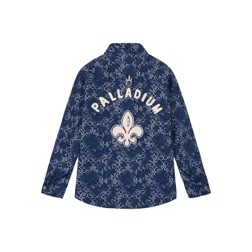 Palladium Shirt Unisex Blue Dyed Iris