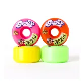 4 Colors 4-Wheel Action Wheels (52mm 102a) Set of 4