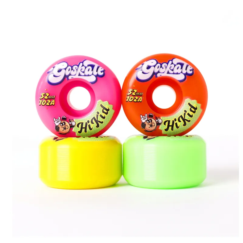Hardbone Skateboard Wheels Double Kick Skateboard Skill Moves Street Commuting-13
