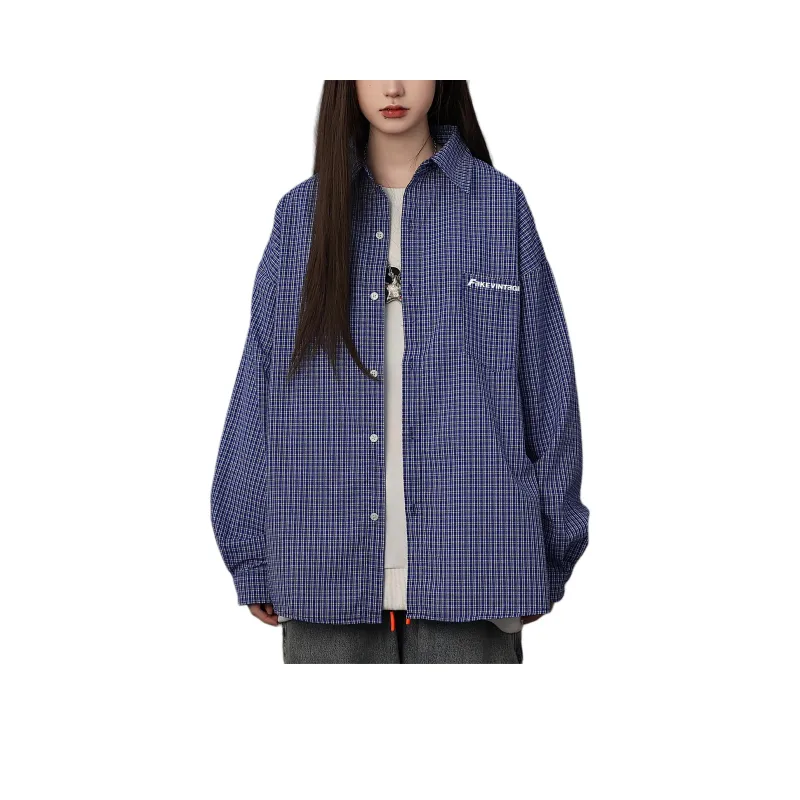 FAKE VINTAGE Shirts Unisex Blue-0