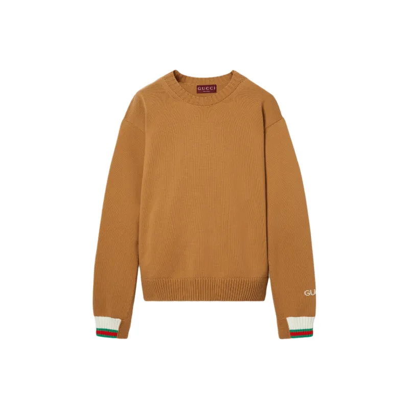 GUCCI Sweatshirts Men Beige-0