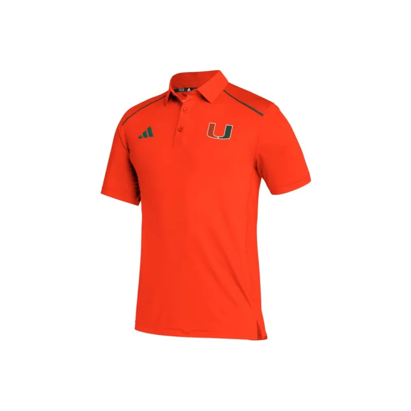 Adidas Polo Shirts Men Orange-0