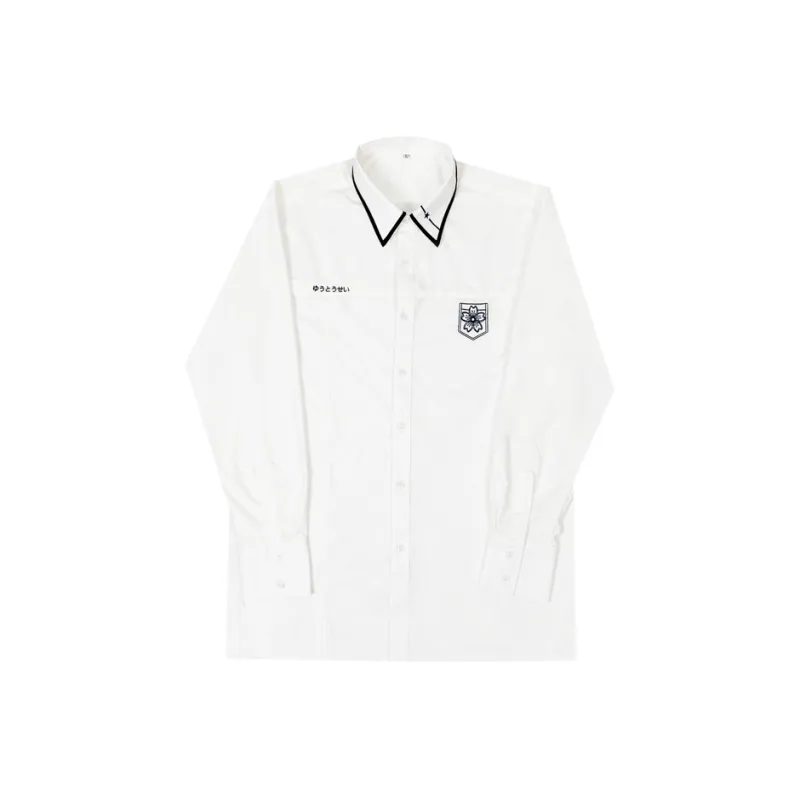 MUCUNSHU Shirts Men Yamazaki Star Long Sleeved DK Shirt-0