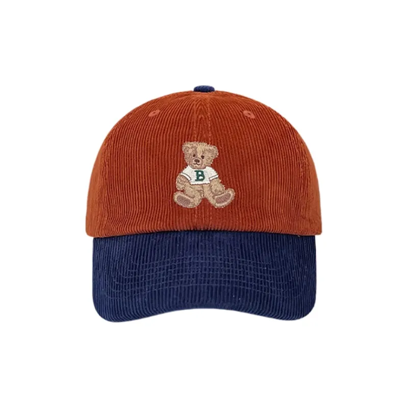 Yalu Corduroy Baseball Caps Unisex-11