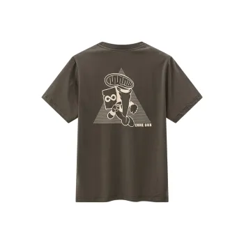 Erke T Shirts Men Brown