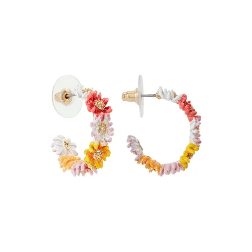 LES NEREIDES Gold Plated Earrings Women's Multicolor