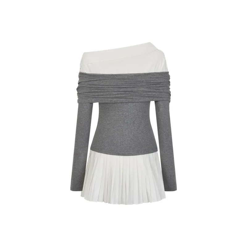 NS76 Long Sleeved Dresses Women's-6