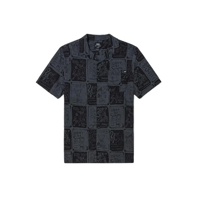 Vans Daniel Johnston Shirt Men's Black-0