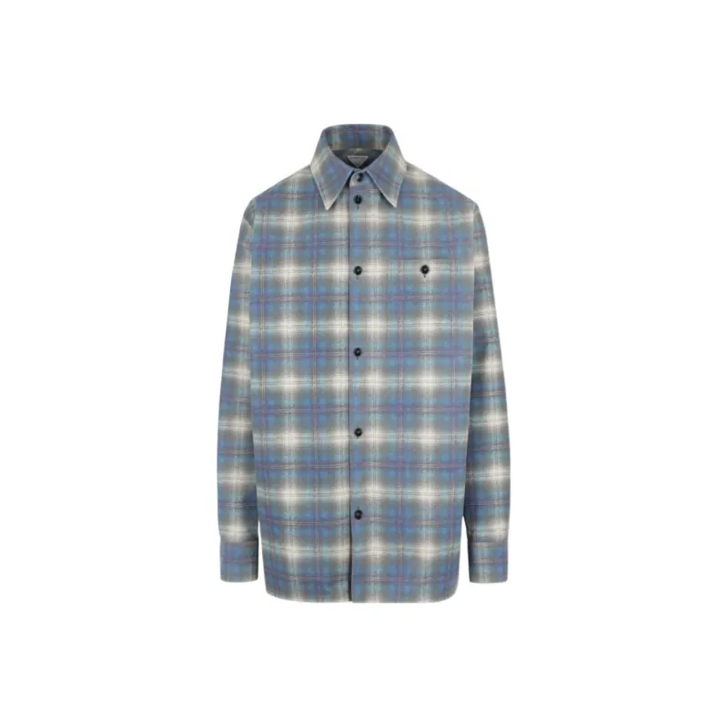 Bottega Veneta Shirt Men's Blue-0