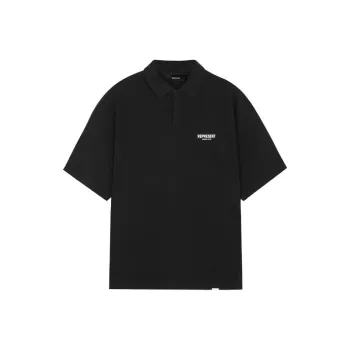 REPRESENT Polo Shirts Men Black
