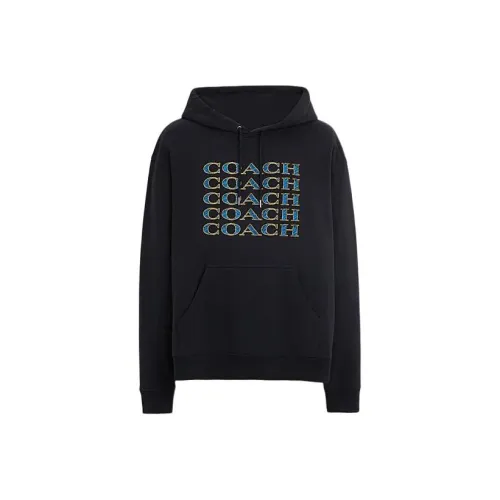 COACH SS24 Sweatshirt Men's Navy