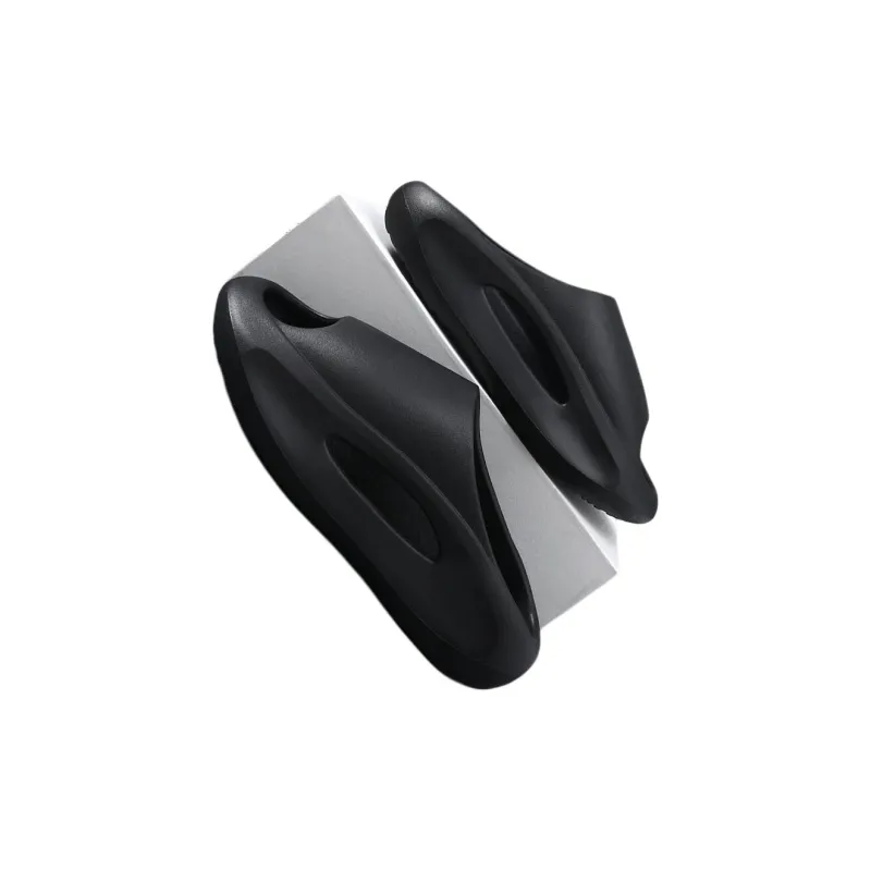 ALPLUME Home Slippers White, Black-7