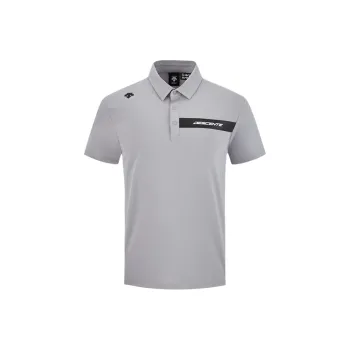 DESCENTE Golf Polo Shirts Men