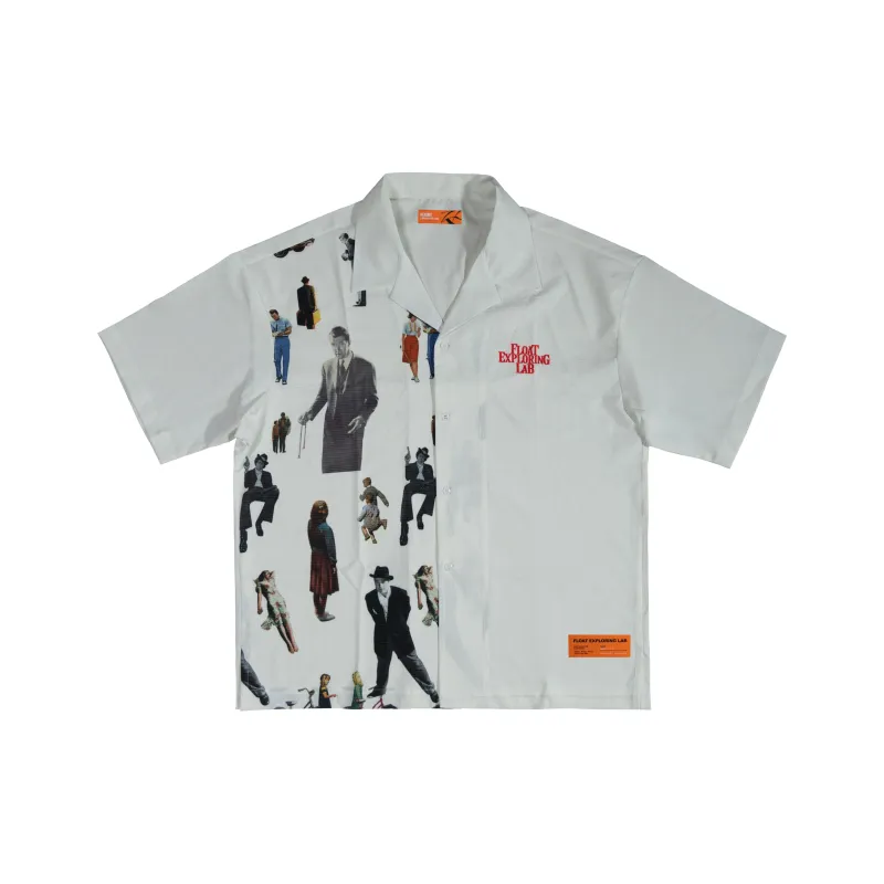 FLOAT Shirt Unisex Frosty White-0