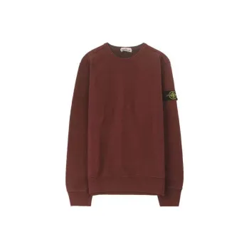 STONE ISLAND Sweatshirt Men's Burgundy