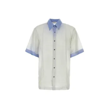 DRIES VAN NOTEN Cassidye Tie-Dyed Short-Sleeved Shirt