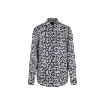 ARMANI EXCHANGEAE FW24 Shirt Men's Patterned