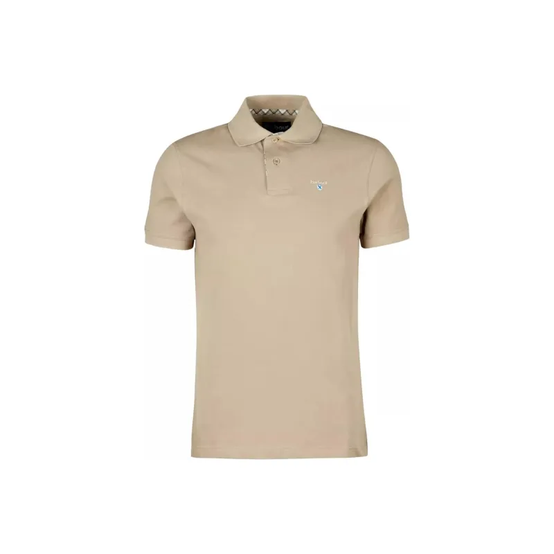 BARBOUR Logo Embroidered Short Sleeved Polo Shirt-0