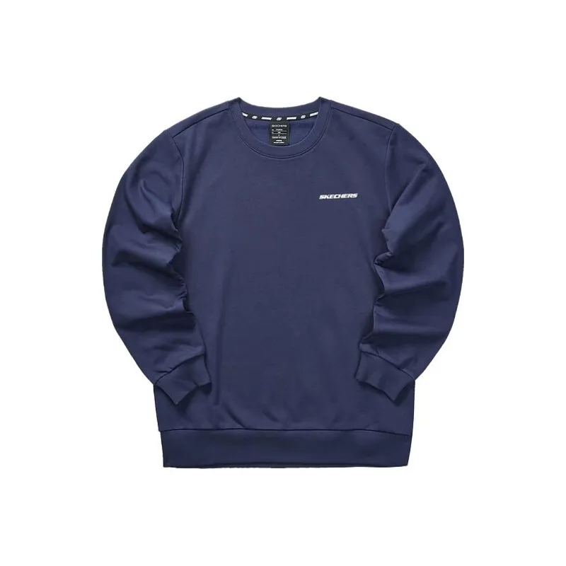 Skechers Colorful Sweatshirt Men's Marine Blue-0