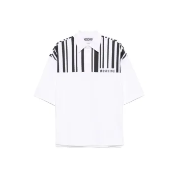 MOSCHINO Striped Polo Shirt
