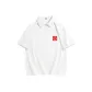 [Quick Dry Breathable]White (Miniso Smiley Face Chest Logo)