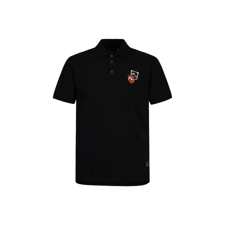 EVISU Polo Shirts Men Black-0