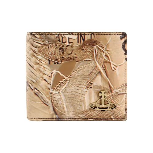 Vivienne Westwood PU Leather Wallet Men's Yellow