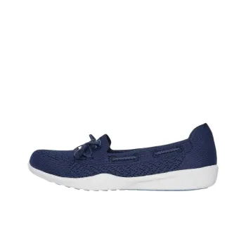 Skechers Newbury St Low Top Casual Shoes Women's Blue