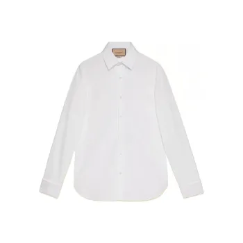 GUCCI Double G Cotton Shirt