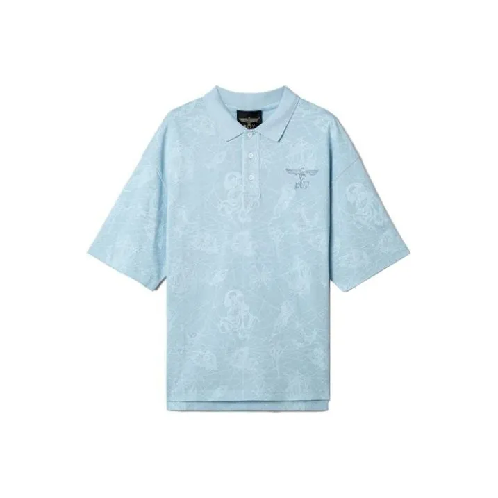Boy London Polo Shirts Unisex Blue-0