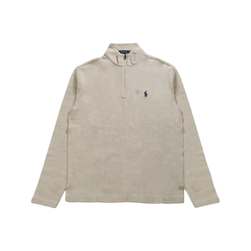 Polo Ralph Lauren Long Sleeve Jacquard 1/2 Zip Pullover-0