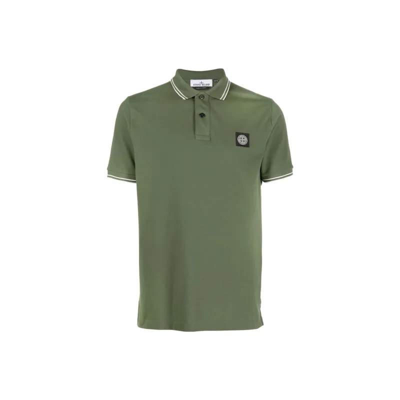 STONE ISLAND FW22 Polo Shirt Men's Green-0