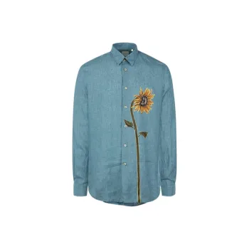 Paul Smith Shirts Men Blue
