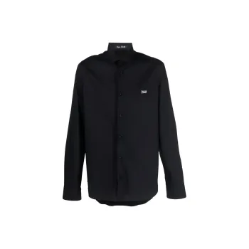 PHILIPP PLEIN Logo plaque Detail Shirt
