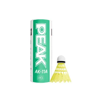 PEAK Simulated Badminton 3 Pack Nylon Indoor And Outdoor Windproof Training Shuttlecocks