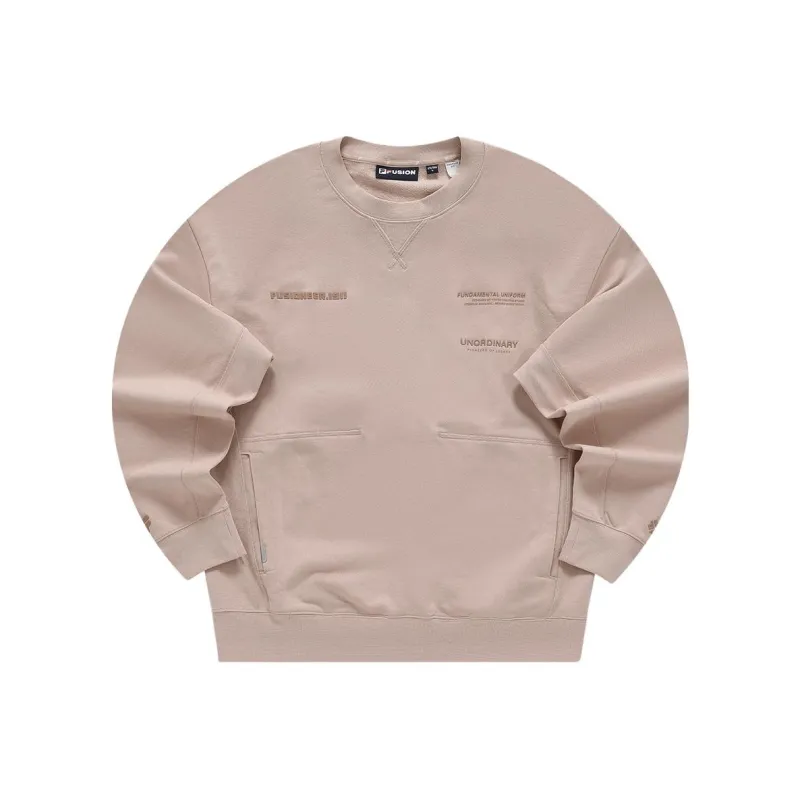 FILA FUSION FUSIONEER.1911 Sweatshirt Unisex Aromatherapy Pink-0