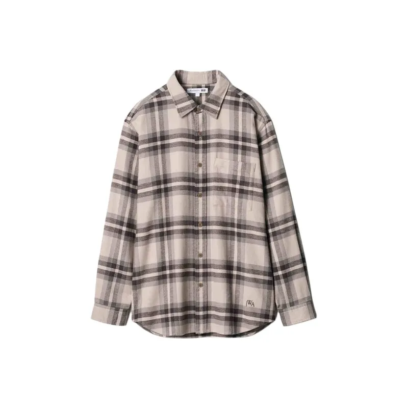 Jw Anderson X UNIQLO JWANDERSON Co brand Shirts Unisex 02 Light Gray-0